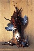 OUDRY, Jean-Baptiste Still-life with Pheasant France oil painting artist